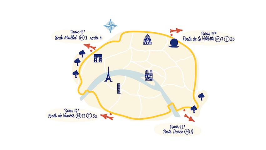 Métro, Boulot, Rando: faîtes le tour de Paris à pied